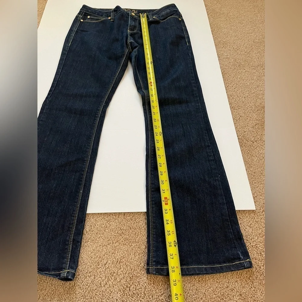 Coogi Dark Wash Embroidered Jeans Size 11/12